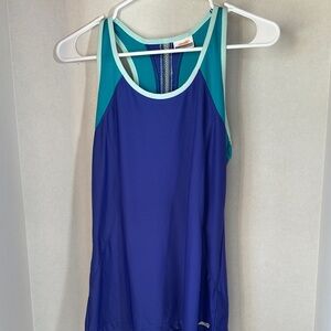 Avia blue workout tank top size small